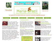 Tablet Screenshot of maria-brazil.org